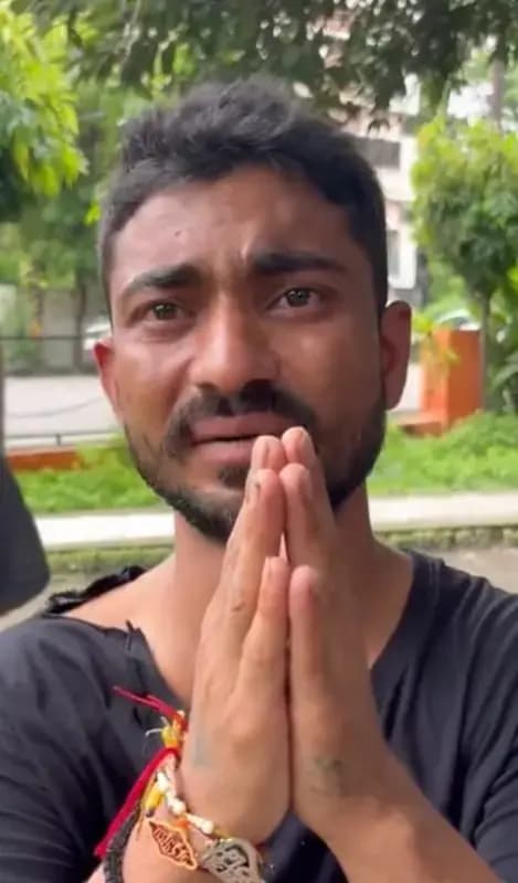 हजरतगंज के डाली बाग में स्थानीय लोगों ने चोर को पकड़ा
