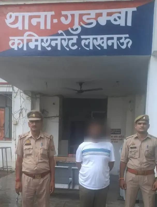 गुडंबा पुलिस ने 25 हजार के इनामिया बदमाश को किया गिरफ्तार 
