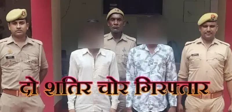 

अलीगंज थाना क्षेत्र में पुलिस ने दो शातिर चोर किए गिरफ्तार,चोरी का समान बरामद 