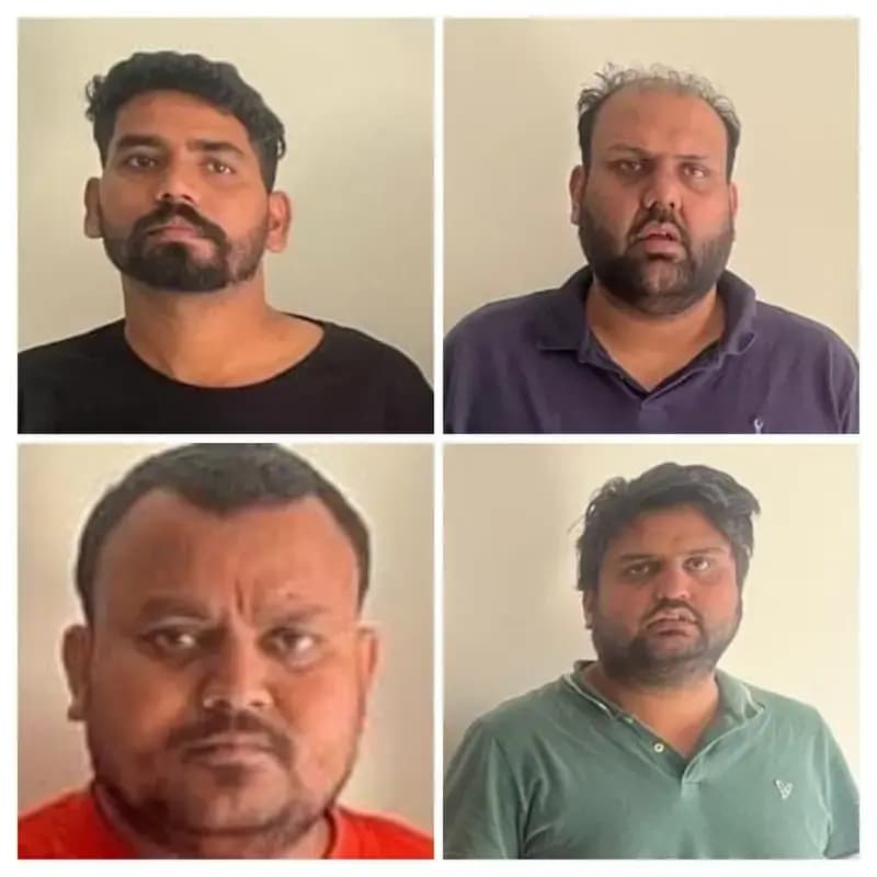 एसटीएफ की टीम ने अवैध भंडारण एवं व्यापार करने वाले चार आरोपियो को किया गिरफ्तार