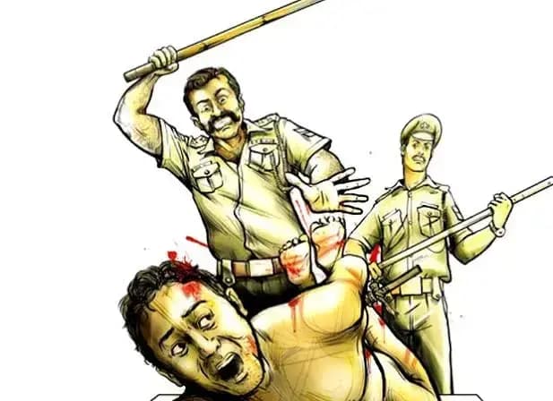 गोमती नगर में दुकान चलाने वाली महिला के पति को पुलिस ने पीटा
