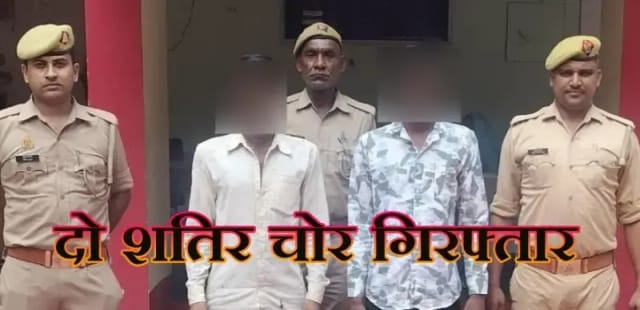 

अलीगंज थाना क्षेत्र में पुलिस ने दो शातिर चोर किए गिरफ्तार,चोरी का समान बरामद 