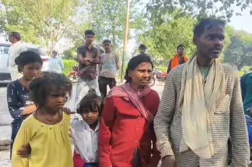 तेज रफ़्तार के कहर में चली गई आठ वर्षीय कृष्णा की जान,असहाय परिवार का सहारा बनी बीकेटी पुलिस