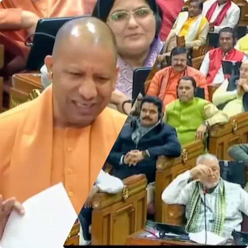 मुख्यमंत्री योगी आदित्यनाथ ने विधानसभा में इंफ्रास्ट्रक्चर और रोजगार पर बोलते हुए सपा सरकार को जमकर लताड़ा